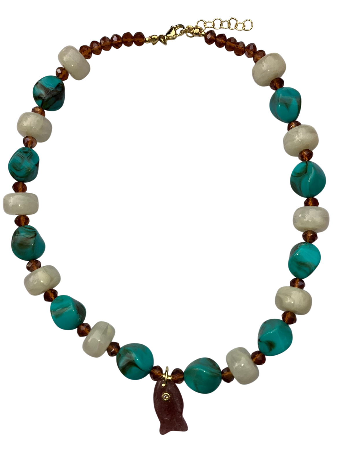 Collar Pececito Rosa