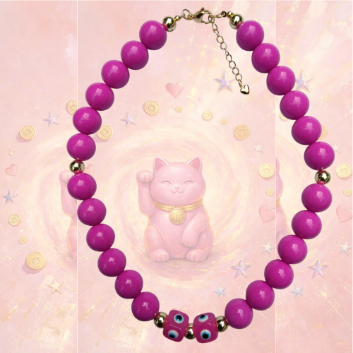 Collar Fucsia Estelar