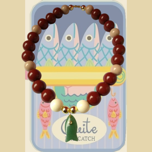 Collar Pececito Terracota