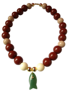 Collar Pececito Terracota