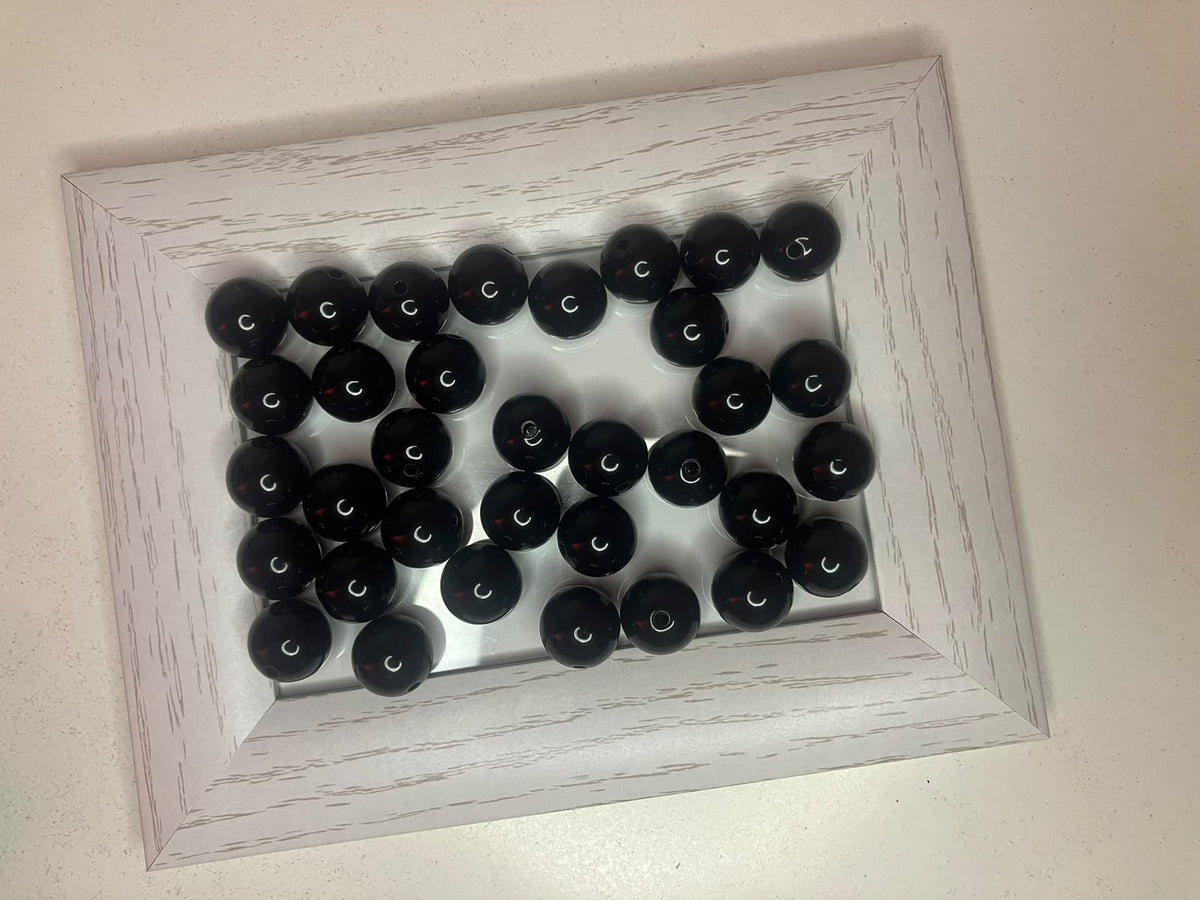 Cuentas Redondas Acrílicas para Collares 14 mm