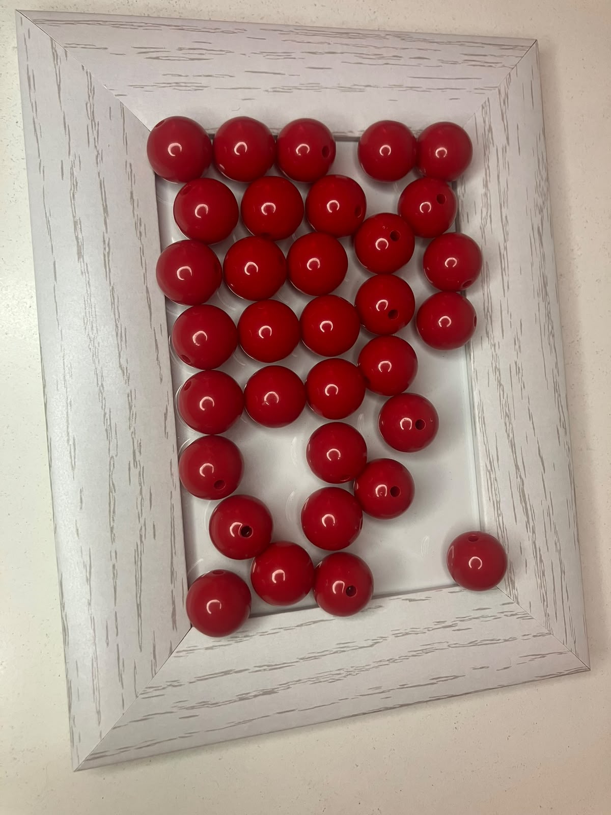 Cuentas Redondas Acrílicas para Collares 14 mm