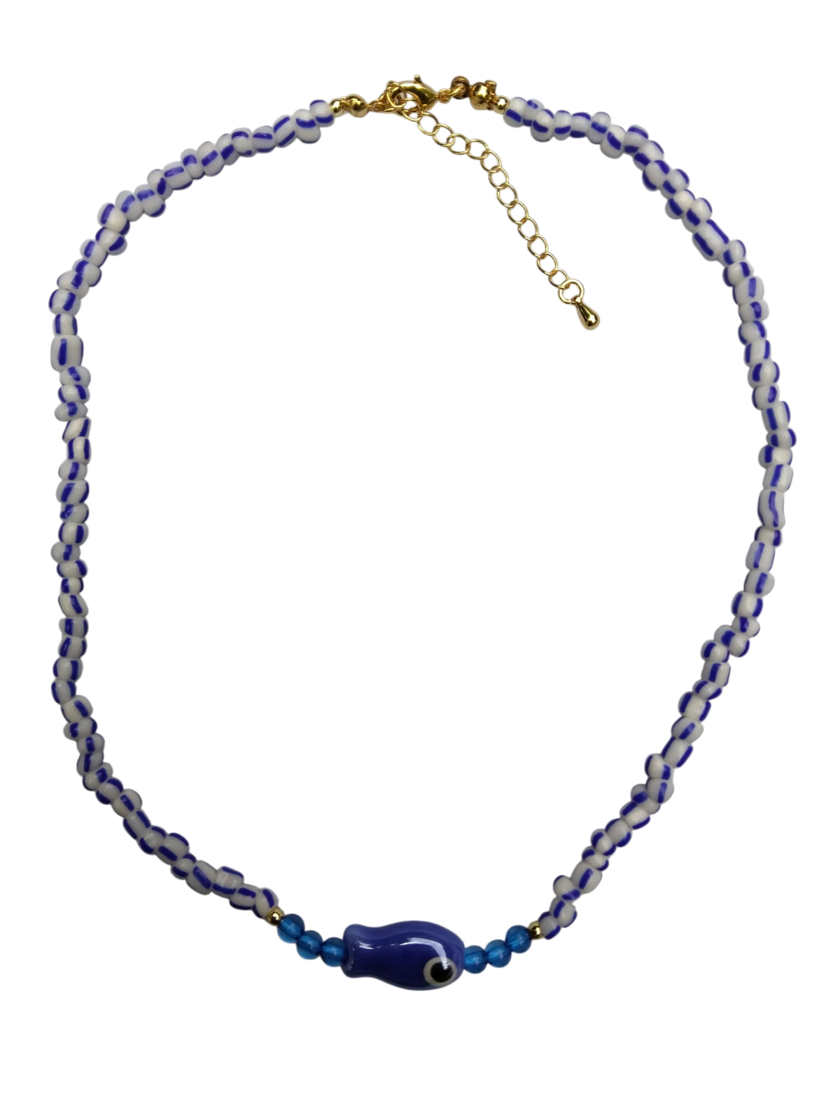 Collar Pececito Blue