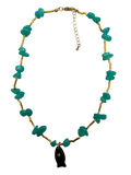 Collar Chips & Pececito Ónix