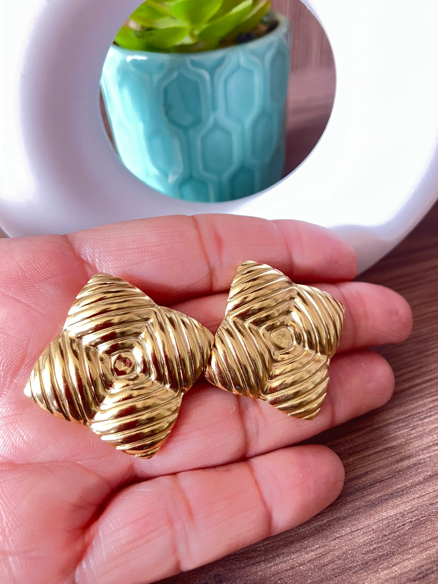 Aros Grandes Cuadrados